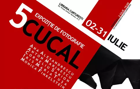 Expoziția de fotografie „5CuCal”, între 02-31 iulie, la Cărturești Verona