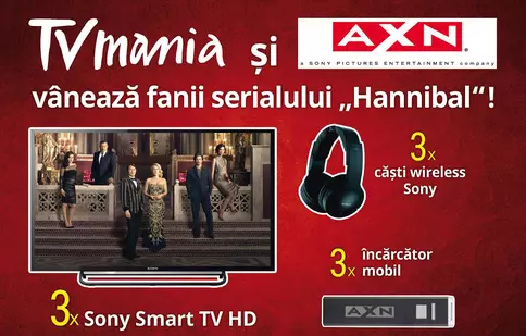 CONCURS! Revista TVmania și AXN vânează fanii „Hannibal”