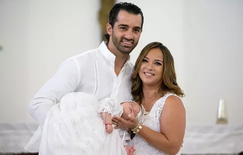 Adamari Lopez şi-a botezat fetiţa