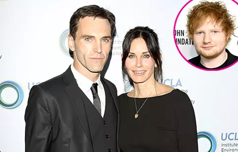 Ed Sheeran va cânta la nunta lui Courteney Cox