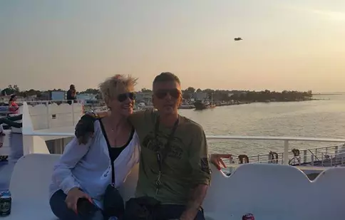 Cristi Hrubaru și-a dus soția în vacanță în Grecia: au călătorit pe două roți