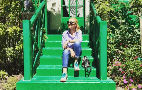 Simona Gherghe și-a petrecut vacanța în Franța și Grecia