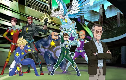 Stan Lee a devenit personaj animat la Cartoon Network
