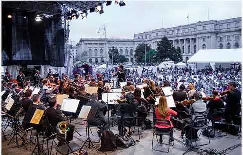 Orchestra Naţională Radio deschide Piaţa Festivalului „George Enescu”