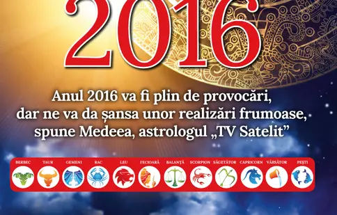 Revista "TV Satelit” vă aduce gratuit suplimentul Horoscop 2016