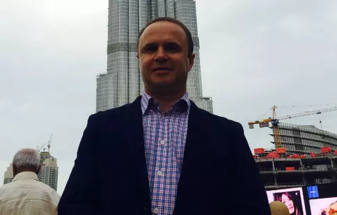 Grig Chioriu a vizitat Burj Khalifa, Dubai, în vacanță