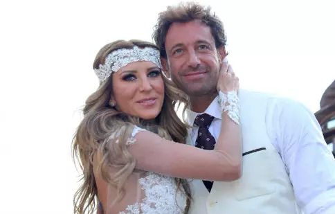 Gabriel Soto şi Geraldine Bazan au făcut nuntă şi botez în aceeaşi zi