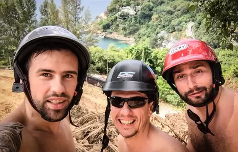 Florin Ristei s-a accidentat serios la picior, în Thailanda