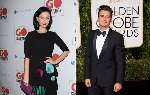 Katy Perry şi Orlando Bloom, un nou cuplu la Hollywood
