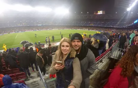 Mihai Mitoşeru şi-a dus soţia în „săptămâna de miere”, la Barcelona