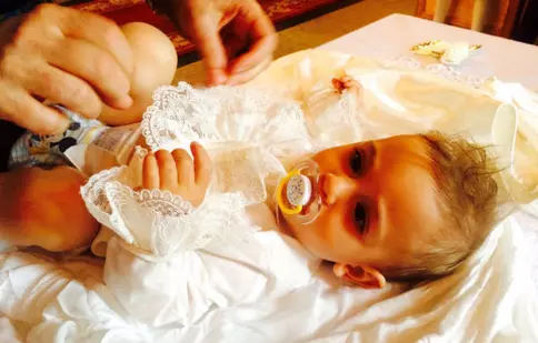 În weekend, Alina Pușcaș și-a botezat fiul