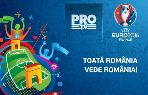 Campionatul European de Fotbal se vede și la Pro TV