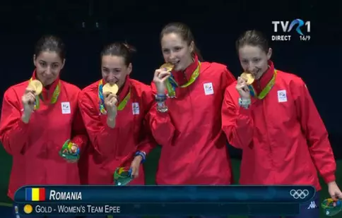Echipa de aur a scrimei româneşti va fi în direct la TVR 1