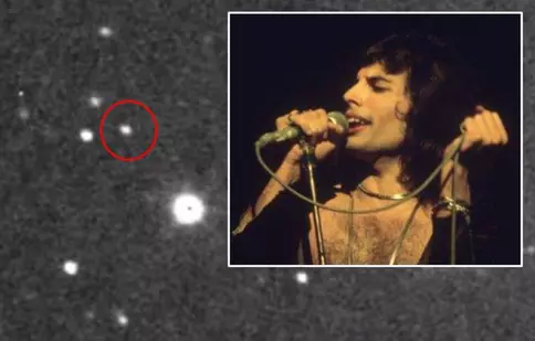 Un asteroid a primit, omagial, numele lui Freddie Mercury