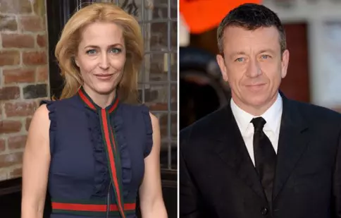 Gillian Anderson s-a cuplat cu un scenarist britanic