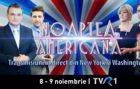 „Noaptea americană” la TVR: maraton de dezbateri despre alegerile din SUA