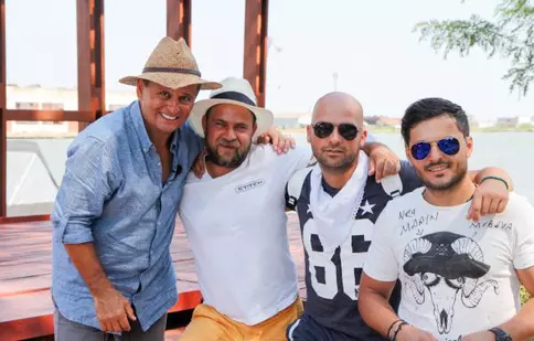 FOTO. Cosmin Seleși și Andrei Ștefănescu, alături de Nea Mărin în prima ediție ”Poftiți la muncă”