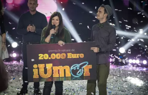 Trofeul iUmor și premiul de 20.000 de euro au mers la Maria Popovici