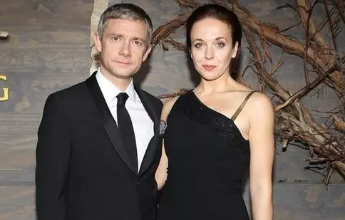 Martin Freeman s-a despărţit de Amanda Abbington, după 16 ani