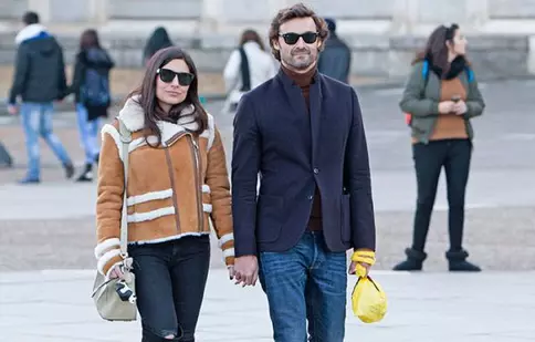 Ana Brenda Contreras şi Ivan Sanchez, împreună pe străzile din Madrid