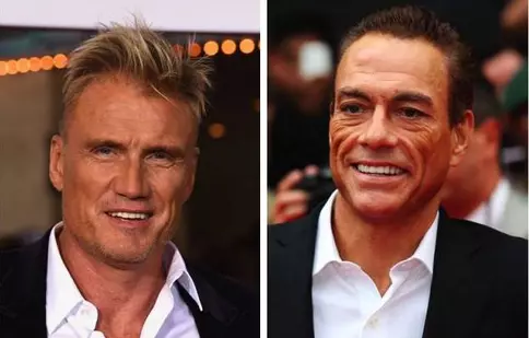 Dolph Lundgren si Jean-Claude Van Damme, parteneri la cinema