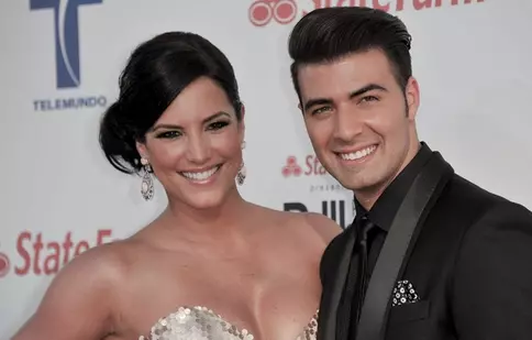 Cum l-au sărbătorit Gaby Espino şi Jencarlos Canela pe fiul lor