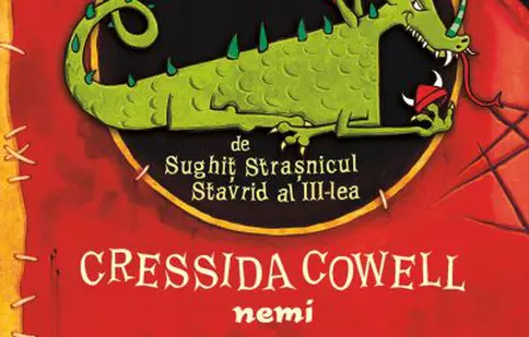 Pe 10 februarie, apare la Editura Nemi cartea „Cum să-ți dresezi dragonul”