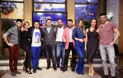 Dragoș Bucurenci, Grațiela Duban, Andrei Duban și Sorana, în seara asta la „Jocuri de celebritate” (Pro TV)