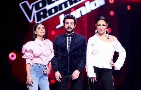 „Vocea României Junior” își alege câștigătorul duminica aceasta. Ce vedete îi susțin pe cei 3 finaliști