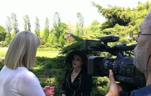 Anastasia Lazariuc şi Tedy Ursuleanu, invitatele Iulianei Marciuc, marți, la "Destine ca-n filme" (TVR2)