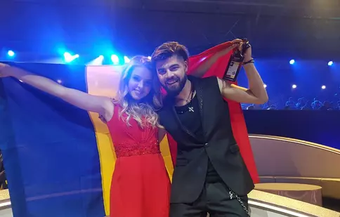 Ilinca şi Alex Florea s-au calificat în Finala Eurovision. Pe ce poziție va intra România în show-ul de sâmbătă
