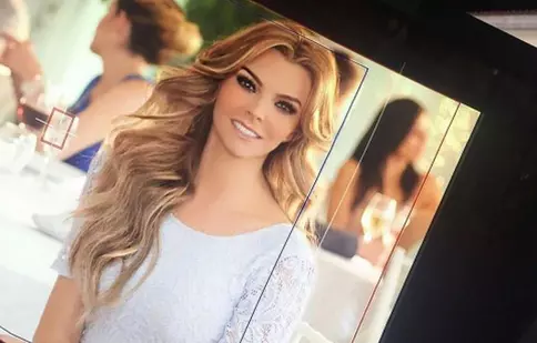 Marjorie de Sousa s-a întors pentru scurt timp pe platourile de filmare