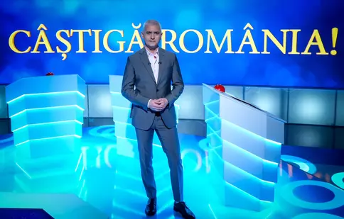 Bună pentru export. „Câștigă România!”, emisiunea lui Virgil Ianțu de pe TVR 2, a intrat în competiția Eurovision Creative Forum