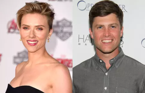 Scarlett Johansson și Colin Jost, din nou împreună