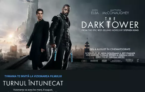 Revista TVmania te invită la film! Vrei să vezi "Turnul întunecat"?