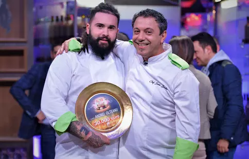 Andrei Olteanu, marele câștigător al sezonului 4 ,,Chefi la cuțite”