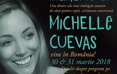 Autoarea de cărți pentru copii Michelle Cuevas vine în România