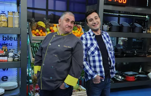 Din 2 aprilie, al șaselea sezon din „Mama mea gătește mai bine” vine la Prima TV, cu Horia Vîrlan și Valentin Sanfira