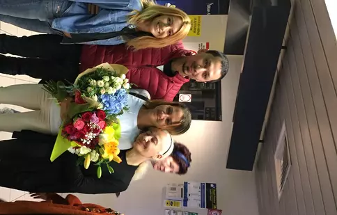 EXATLON: Larisa și Valentin, copleșiți de emoții la întoarcerea în țară