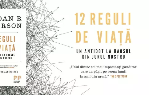 „12 reguli de viață. Un antidot la haosul din jurul nostru” se lansează printr-o dezbatere la Cărturești Verona Café