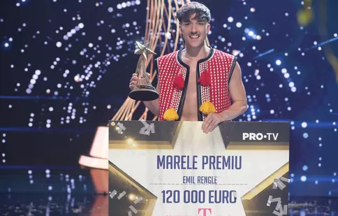 GALERIE FOTO. Dansatorul Emil Rengle este dublu câştigător la „Românii au talent”