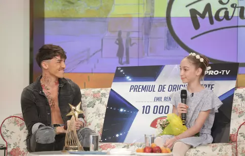 Câștigătorul sezonului 8 „Românii au talent”, Emil Rengle, a donat premiul de originalitate