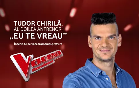 Tudor Chirilă este antrenor pentru a cincea oară la „Vocea României”