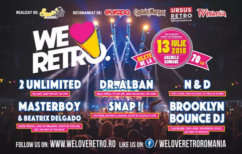 CONCURS: Revista TVmania te trimite la festivalul „We love retro”