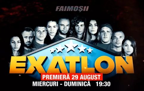 Astăzi începe noul sezon noul sezon „Exatlon”. Iată noile reguli ale emisiunii!
