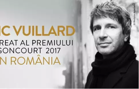 Éric Vuillard, laureatul Premiului Goncourt 2017, vine în România