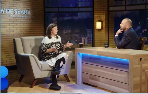 GALERIE FOTO. Luni, 15 octombrie, Maria Popovici este invitata lui Viorel Dragu, la „Show de seară”