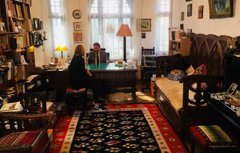 Marcel Iureș spune povestea lui George Emil Palade la TVR 1 (în documentarul Irinei Păcurariu, din seria „Români care au schimbat lumea”)