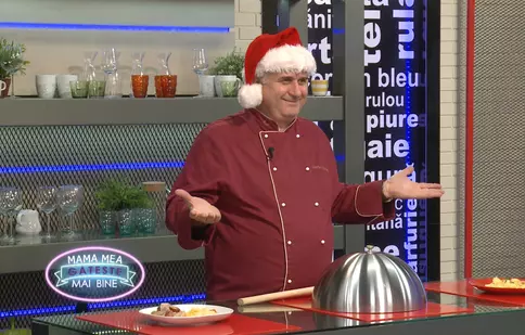 Emisiunea „Mama mea gătește mai bine” are ediție specială de Crăciun, la Prima TV