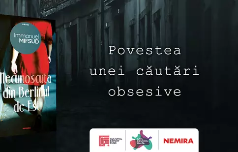Editura Nemira publică în colecția Babel „Necunoscuta din Berlinul de Est”, de Immanuel Mifsud